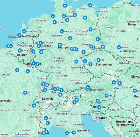 Ausflugsziele in 46 Jahren