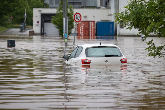 Durch die Klimaveränderungen werden Extremwetterereignisse wie Überschwemmungen häufiger